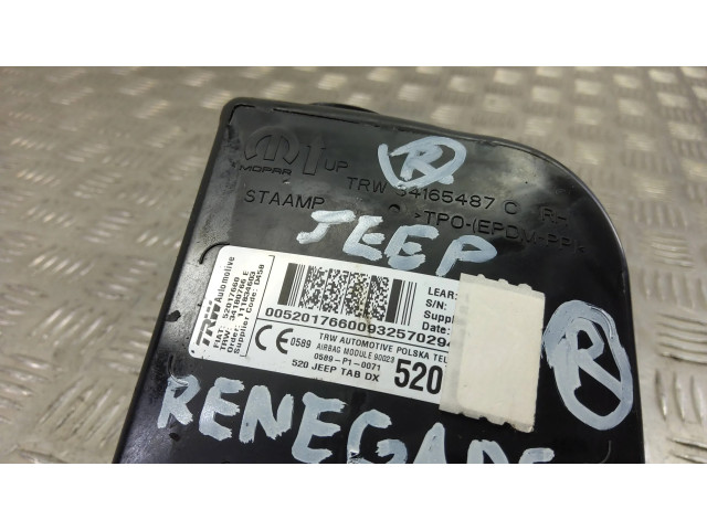 Подушка безопасности в сиденье 34165487C   Jeep Renegade