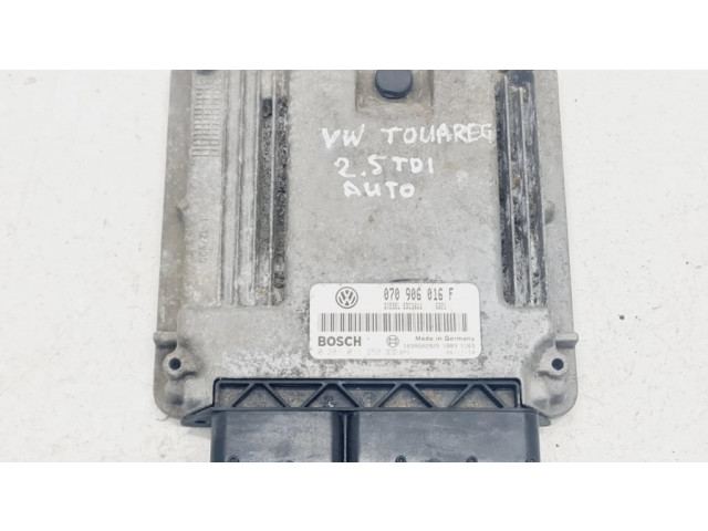 Блок управления двигателя 070906016F, 0281011258   Volkswagen Touareg I