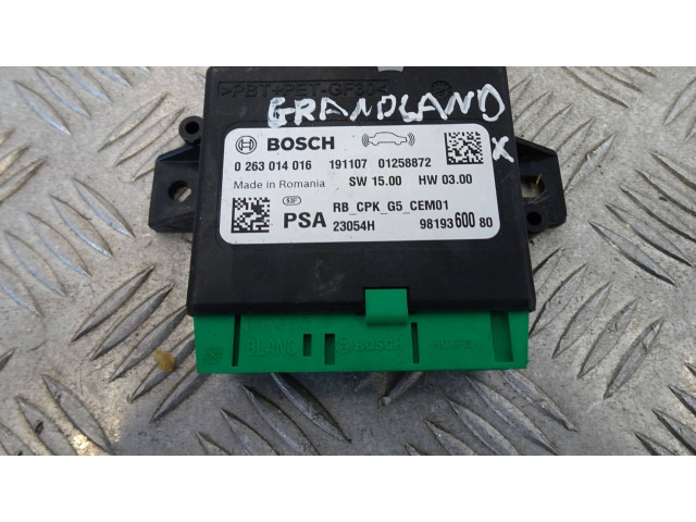Vstřikovač 9819360080   Opel Grandland X     
