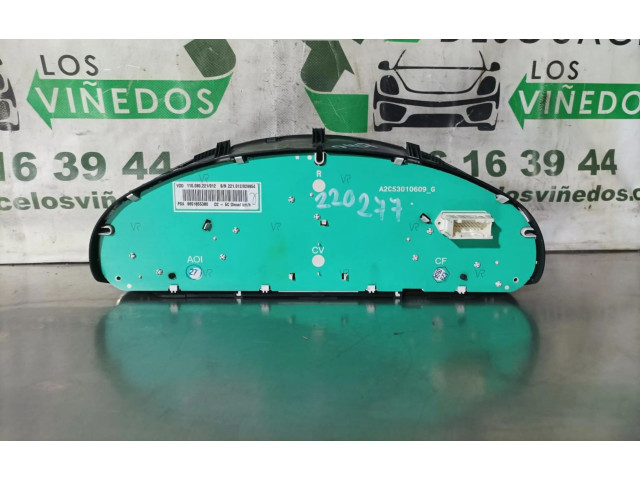 Přístrojová deska  Peugeot 207 CC  9651855380  