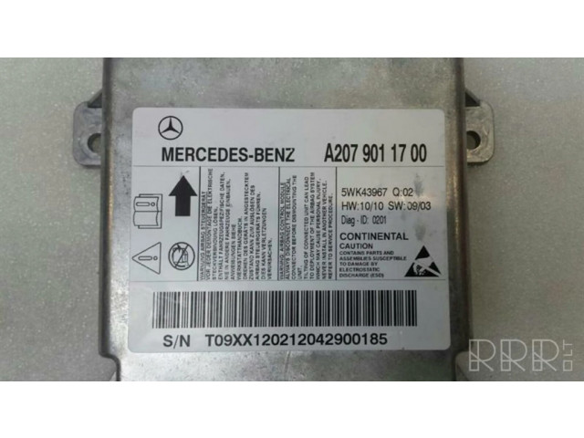 Блок подушек безопасности A2079011700   Mercedes-Benz C W204