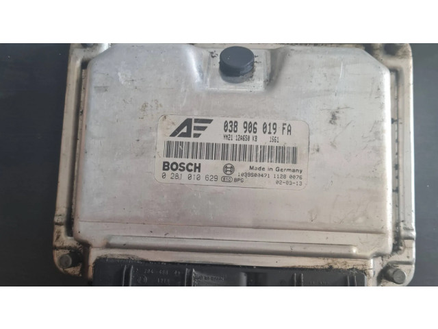 Блок управления двигателя 038906019FA, 0281010629   Ford Galaxy