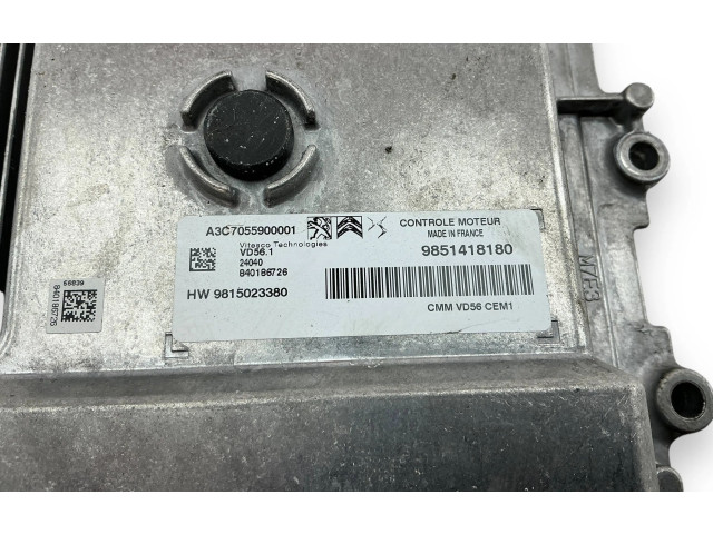 Řídící jednotka 9815023380, 9851418180   Peugeot 2008 II 2024