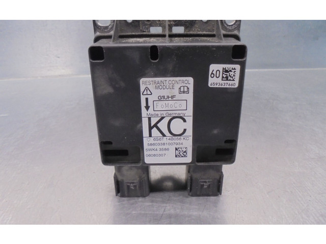 Блок подушек безопасности 6S6T14B056KC, 5WK43586   Ford Fusion