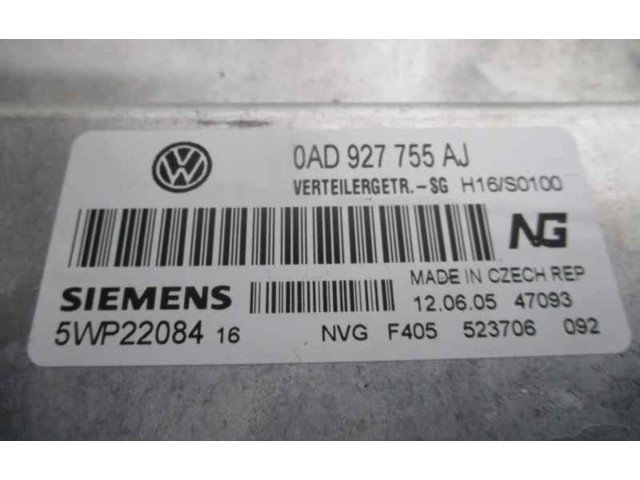 Блок управления 0AD927755AJ, 5WP22084   Volkswagen Touareg I