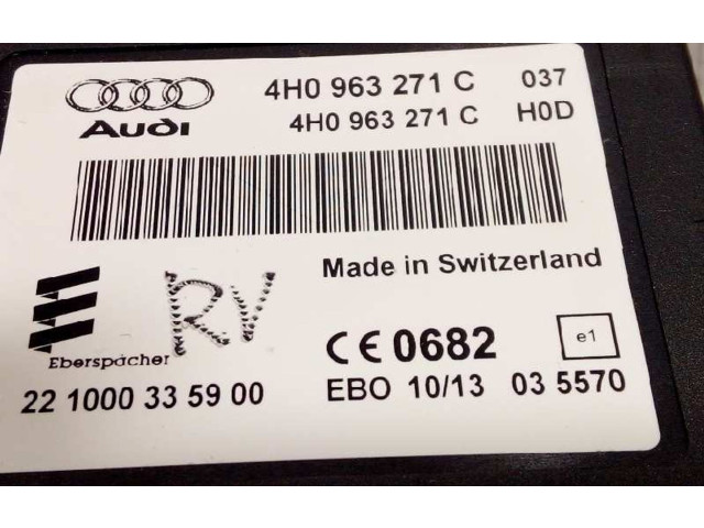 Блок управления 4H0963271C   Audi A7 S7 4G