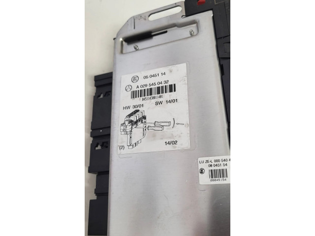 Блок комфорта A0295450432, 05045114   Mercedes-Benz S W220   