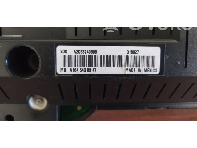 Панель приборов A2C53240809   Mercedes-Benz ML W164       