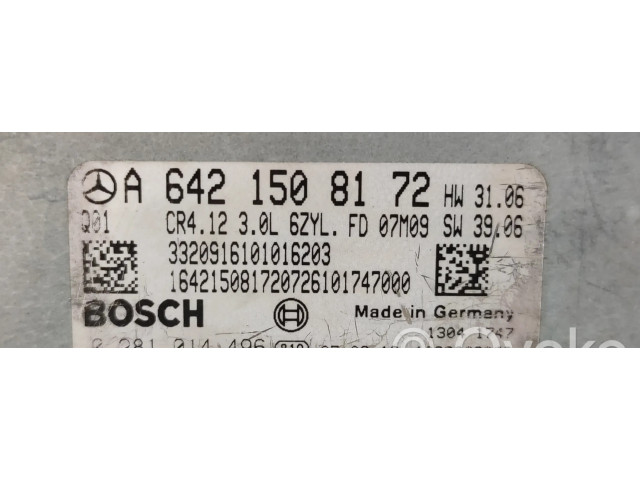 Řídící jednotka A6421508172, 6421508172   Mercedes-Benz C W203 2005