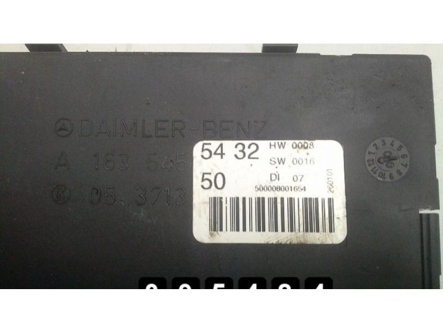 Блок управления двигателя A1635455432   Mercedes-Benz ML W163
