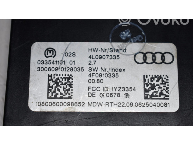 Блок управления 4L0907335   Audi Q7 4L