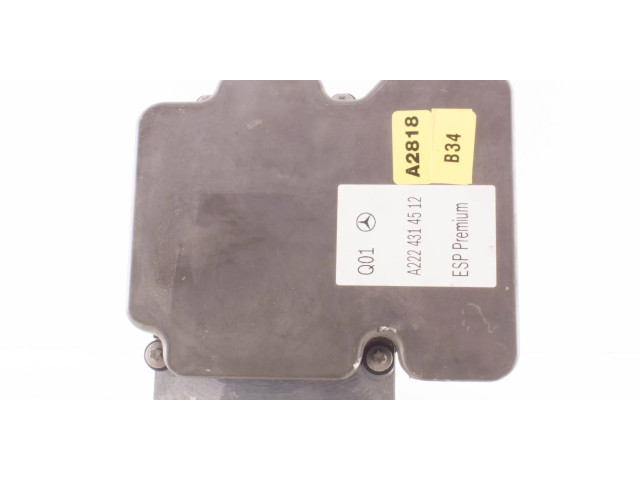 Jednotka ABS A2224314512, 2265106513   Mercede-Benz S W222 2013