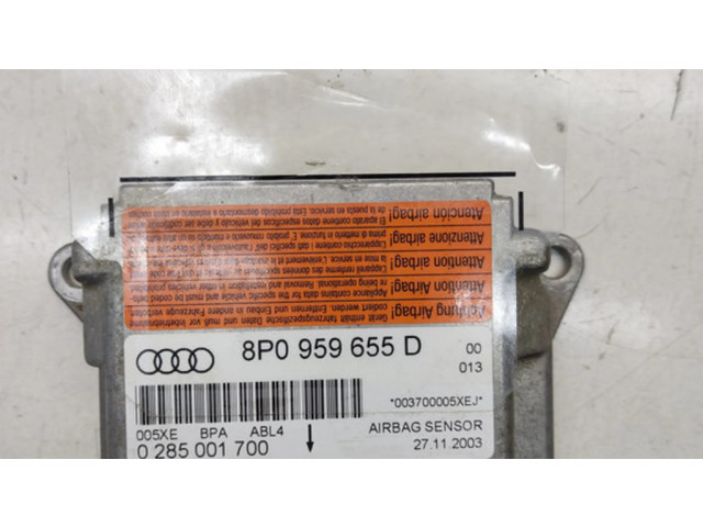 Блок подушек безопасности 8P0959655, 8P0959655D   Audi A3 S3 8P