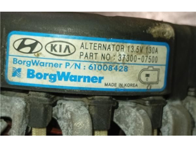 Генератор 3730007500, 61008428   KIA Picanto      