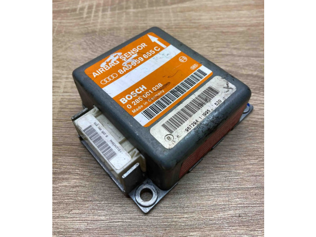 Блок подушек безопасности 8A0959655C, 0285001038   Audi A4 S4 B5 8D