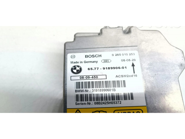 Блок подушек безопасности 0285010253, 9189906   BMW 1 E82 E88