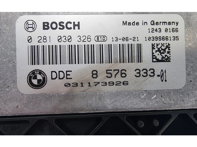 Řídící jednotka 8576333, 031173926   BMW 1 F20 F21 2012