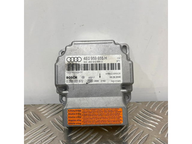 Блок подушек безопасности 4E0959655H, 4E0910655D   Audi A8 S8 D3 4E