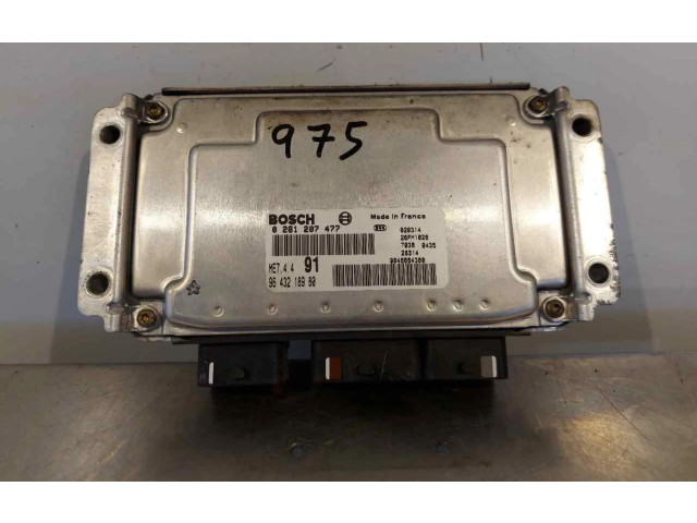 Блок управления двигателем ECU 9643218980   Peugeot 206+