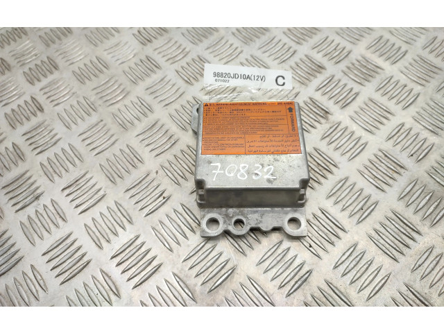 Блок подушек безопасности 98820JD10A   Nissan Qashqai