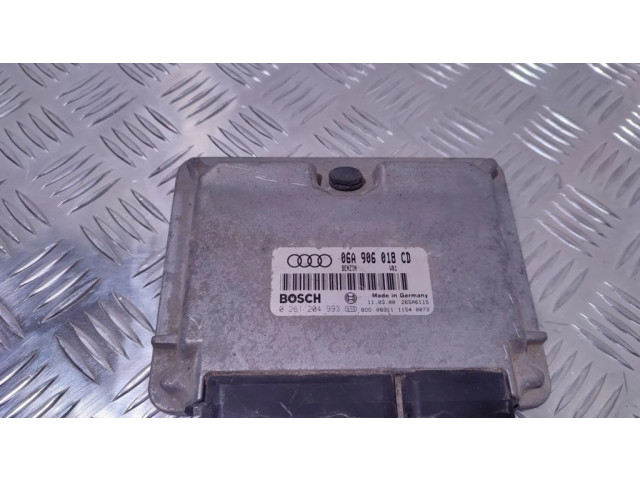 Блок управления двигателя 06A906018CD, 0261204993   Audi A3 S3 8L