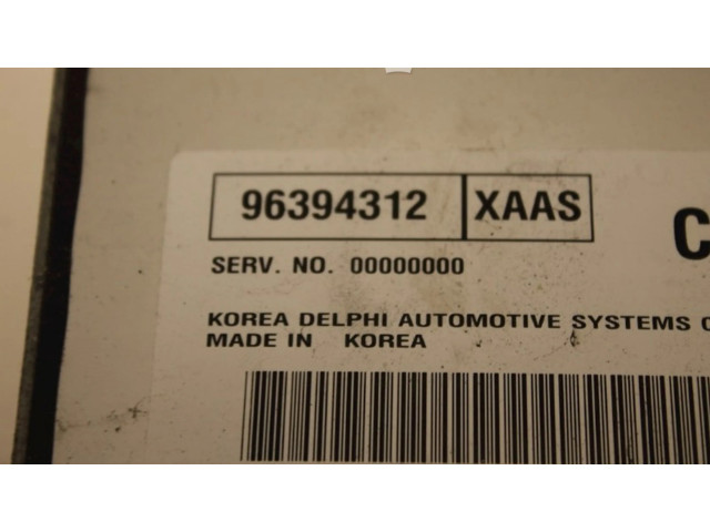 Řídící jednotka 96394312, 96394312   Daewoo Kalos 2003