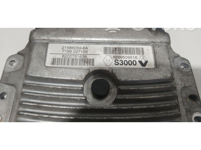 Řídící jednotka 215860596A   Renault Megane II 2007