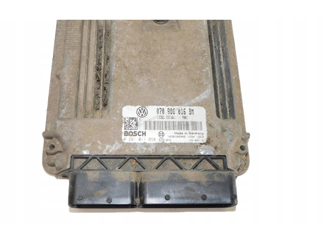 Řídící jednotka 0281011858, 070906016BM   Volkswagen Touareg I 2005