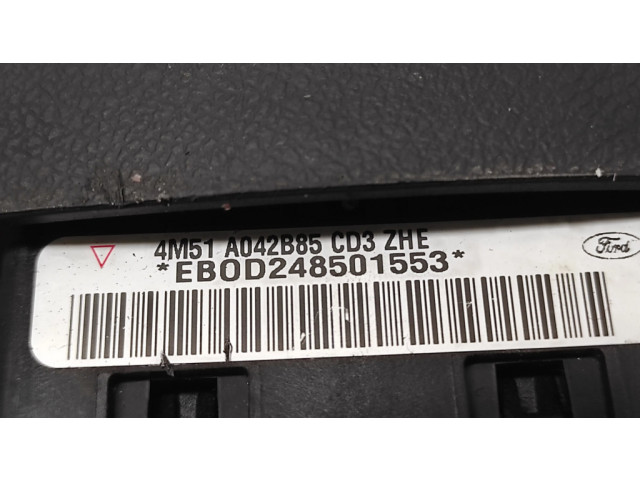 Подушка безопасности водителя 4M51A042B85CD, 4M51A042B85CD3ZHE   Ford Focus
