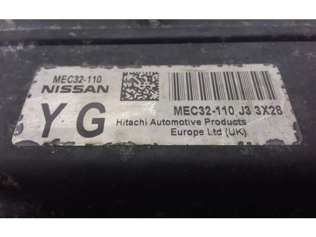 Блок управления двигателем Блок управления MEC32-110YG, MEC32-110YG   Nissan Micra