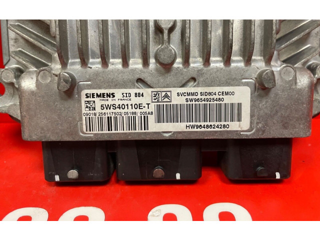 Комплект зажигания 5WS40110E-T, 9654925480   Citroen C3
