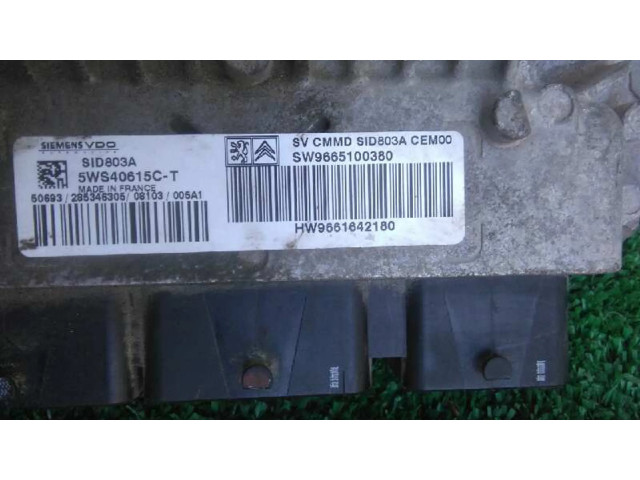 Блок управления двигателя 5WS40615C   Citroen Jumpy