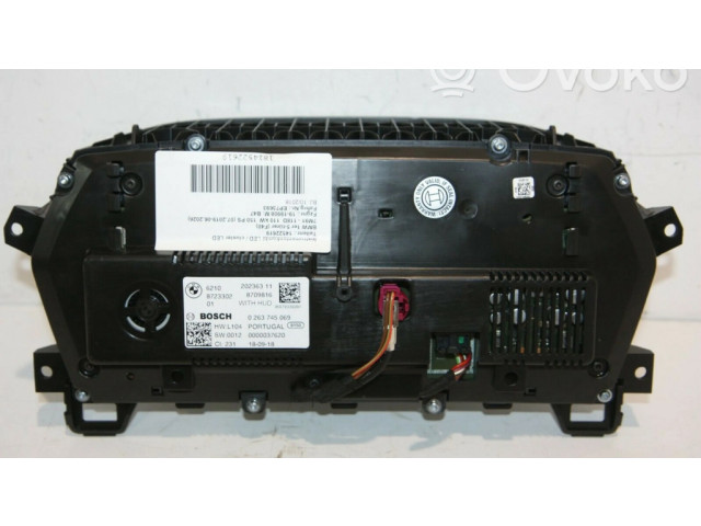 Přístrojová deska  BMW Z4 g29 2018 J00522, 62105A2FC80  