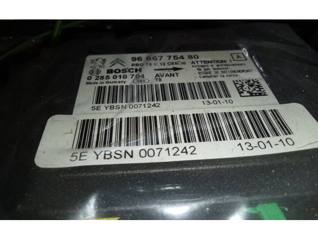 Блок подушек безопасности 9666775480   Peugeot 5008