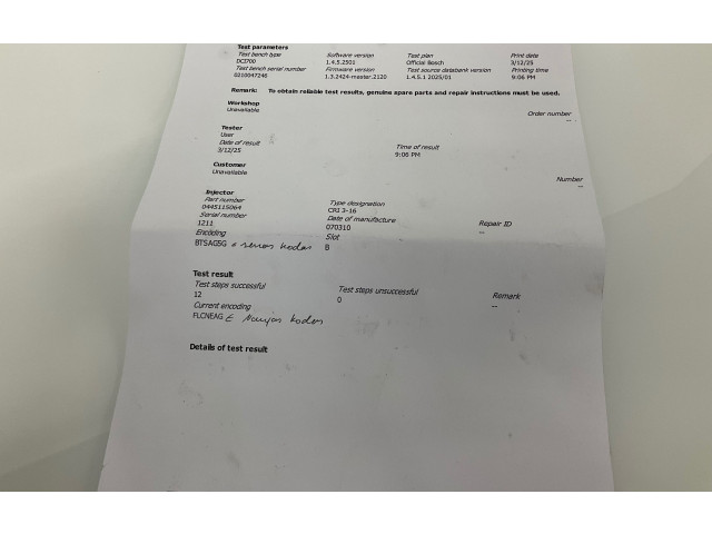 Комплект жиклеров (форсунок) A6420701387, 6420701387   Mercedes-Benz ML W164       