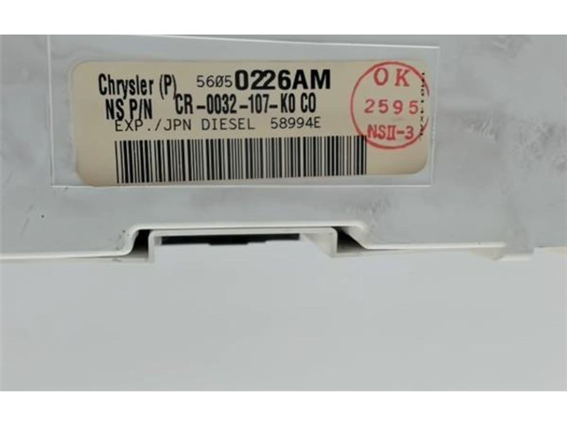 Панель приборов CR0032107K0C0   Jeep Grand Cherokee       