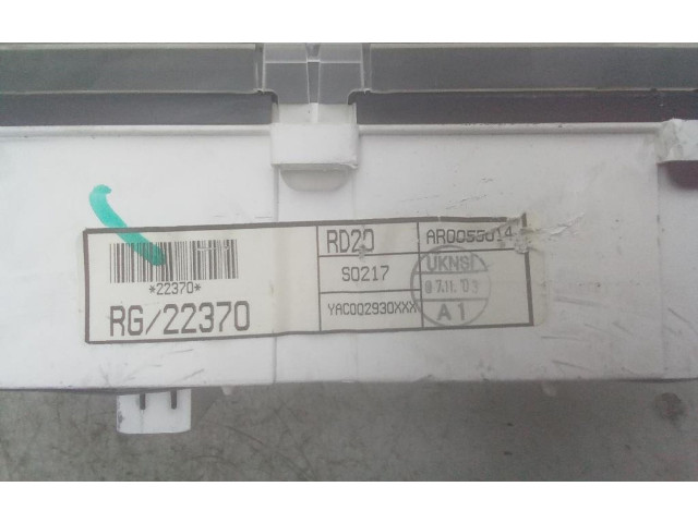 Přístrojová deska  Rover 45 2004 AR0055014, 20T2N  