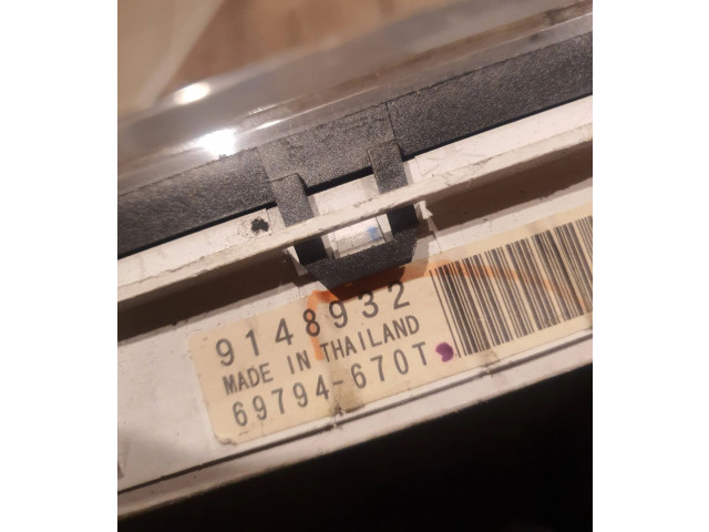 Přístrojová deska  Volvo S70  V70  V70 XC 1998 9148932, 69794670T  