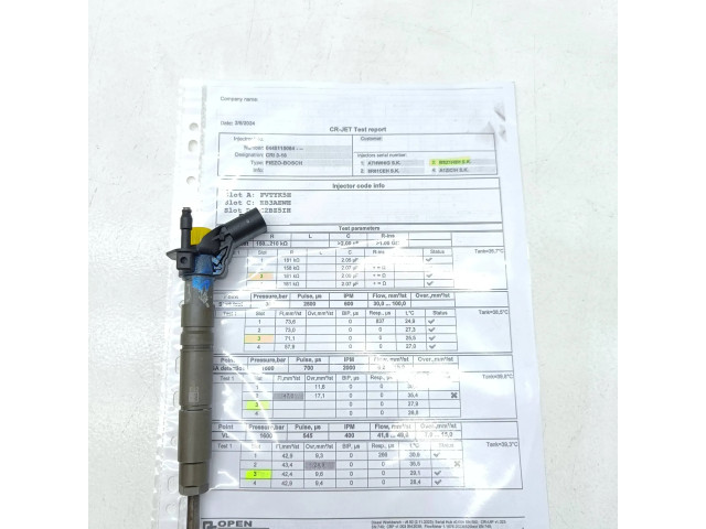 Vstřikovač A6420700587   Mercedes-Benz C W204  pro naftový motor 3.0 642960 
