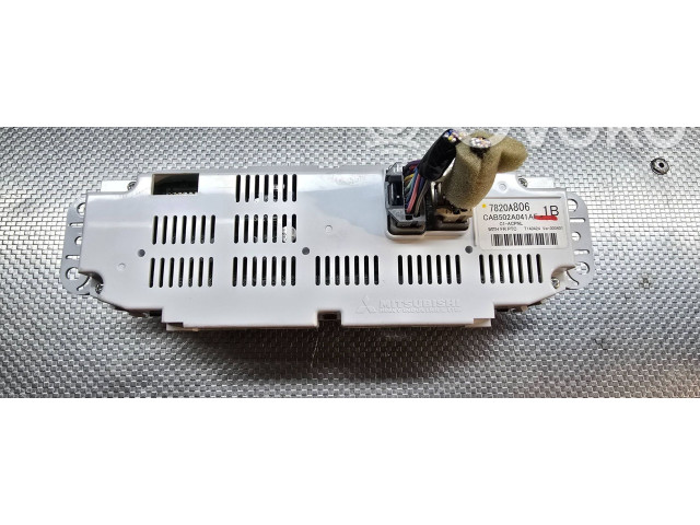 Блок управления климат-контролем 7820A806   Mitsubishi ASX