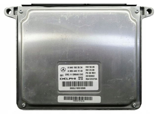 Řídící jednotka A6461503534, 28183553   Mercedes-Benz C W204 2008