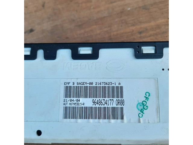 Дисплей    9648634177, 216736231A   Peugeot 1007