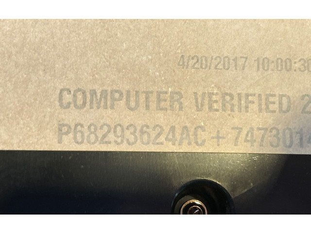 Блок управления климат-контролем P68293624AC, 747301   Dodge Charger