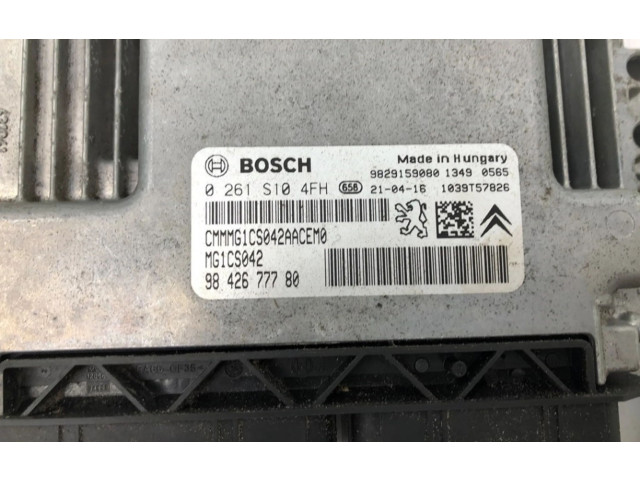 Řídící jednotka 9832881380, 0261S104FH   Peugeot 3008 II 2021