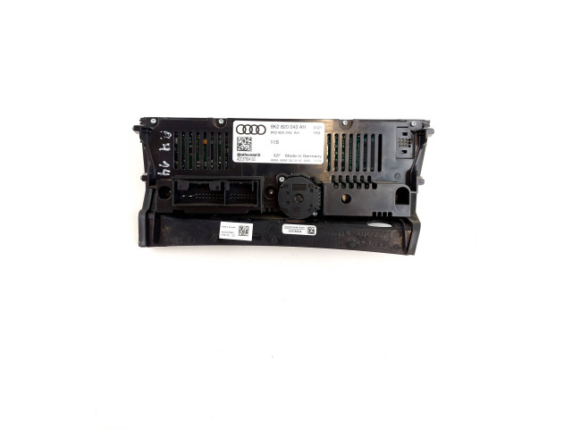 Блок управления климат-контролем 8K2820043AH, A2C37834100   Audi A4 S4 B8 8K