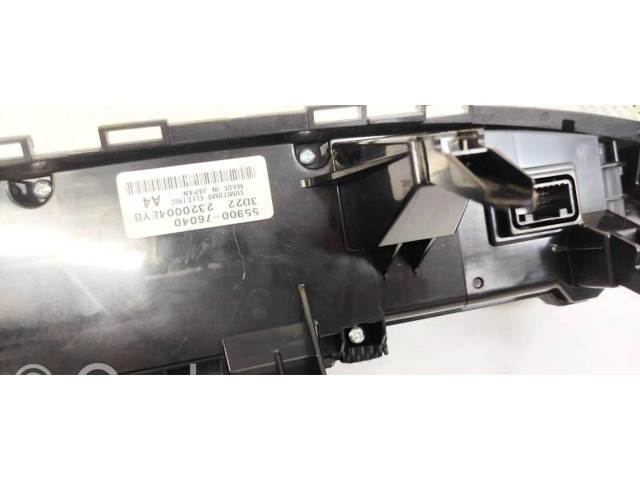 Блок управления климат-контролем 5590076040, 2320004EYB   Lexus CT 200H