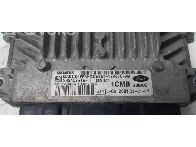 Блок управления двигателя 5WS40241B, CENTRALITAMOTORUCE   Ford Fiesta