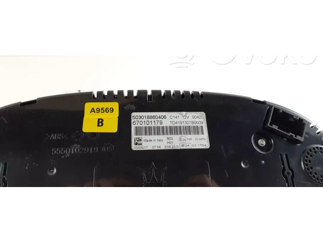 Přístrojová deska  Maserati Levante 2020 670101179, 503018860406  