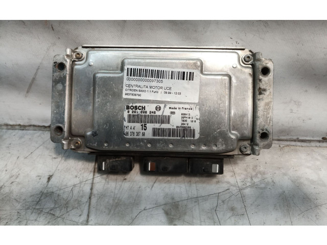Vstřikovač 9637838780, 0261206246   Citroen Saxo    HFX 