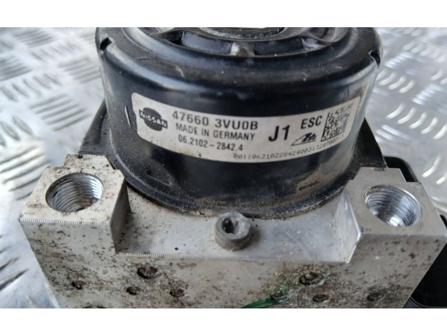 Jednotka ABS 476603VU0B, 06210228424   Nissan Note (E11) 2013